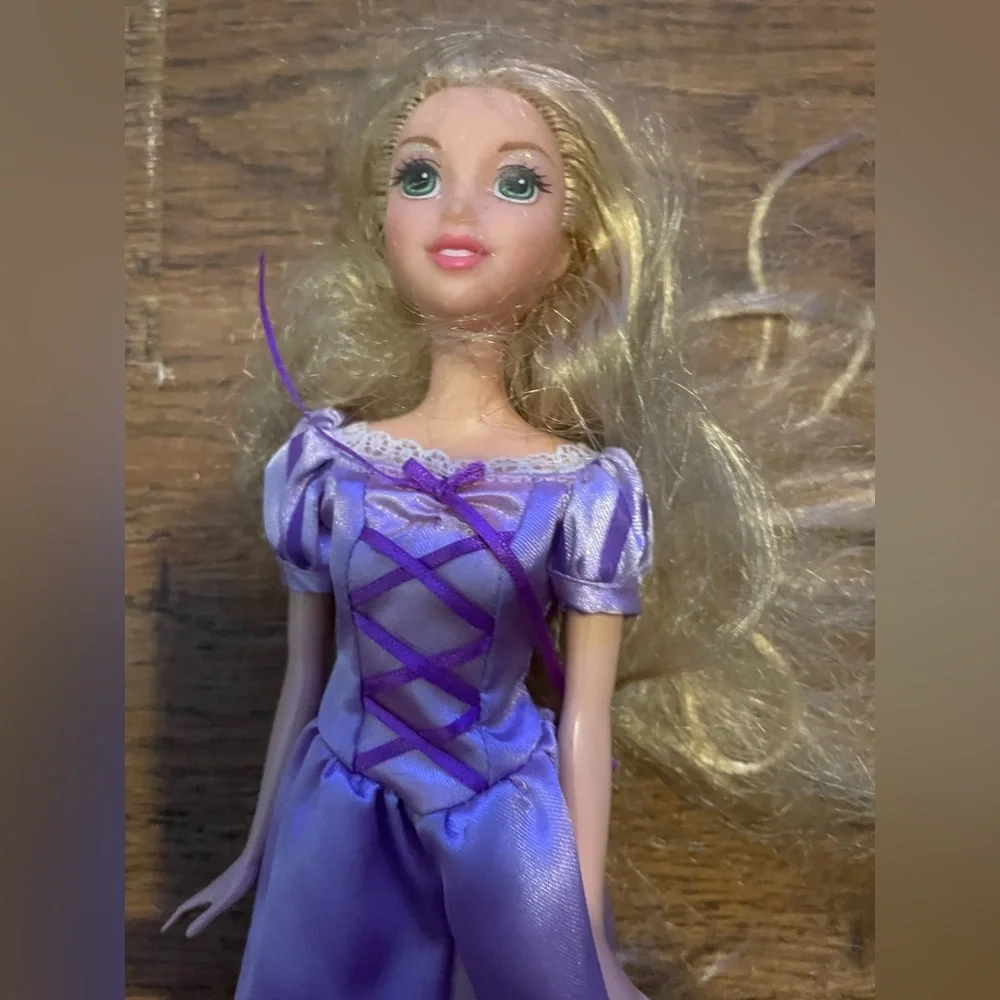 Disney Barbie dolls Rapunzel & Elsa 10-12 inch